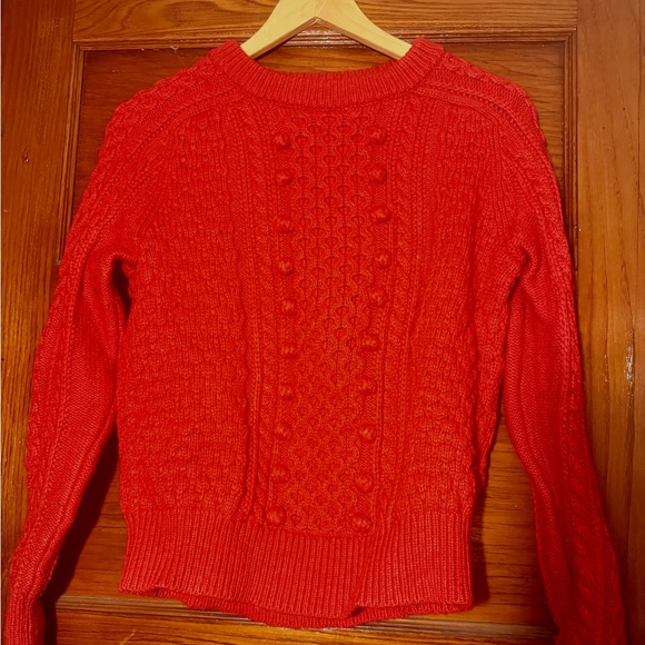 New J.Crew Popcorn Cable Knit Sweater - Picture 3 of 4